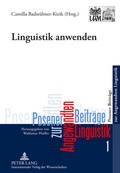 Cover: Linguistik anwenden - Peter Lang Verlag