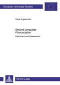 Cover: Second Language Pronunciation - Peter Lang Verlag