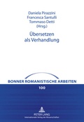 Cover: Uebersetzen als Verhandlung - Peter Lang Verlag