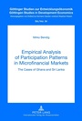 Cover: Empirical Analysis of Participation Patterns in Microfinancial Markets - Peter Lang Verlag