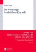 Cover: Die Neuerungen im ehelichen Gueterrecht - Peter Lang Verlag