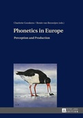 Cover: Phonetics in Europe - Peter Lang Verlag