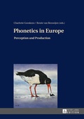Cover: Phonetics in Europe - Peter Lang Verlag