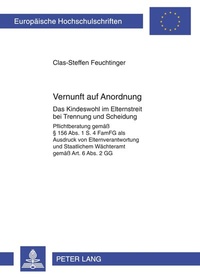 Abbildung von: Vernunft auf Anordnung - Peter Lang Verlag