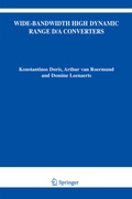 Cover: Wide-Bandwidth High Dynamic Range D/A Converters - Springer