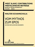 Cover: Vom Mythos zum Epos - Peter Lang Verlag