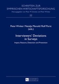 Cover: Interviewers' Deviations in Surveys - Peter Lang Verlag