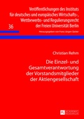 Abbildung von: Die Einzel- und Gesamtverantwortung der Vorstandsmitglieder der Aktiengesellschaft - Peter Lang Verlag
