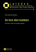 Cover: Ze lere den tumben - Peter Lang Verlag