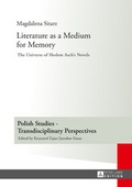 Cover: Literature as a Medium for Memory - Peter Lang Verlag