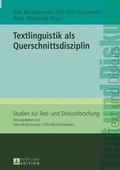 Cover: Textlinguistik als Querschnittsdisziplin - Peter Lang Verlag