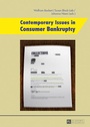 Cover: Contemporary Issues in Consumer Bankruptcy - Peter Lang Verlag