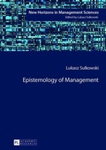 Cover: Epistemology of Management - Peter Lang Verlag
