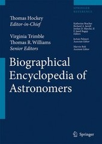 Abbildung von: Biographical Encyclopedia of Astronomers - Springer