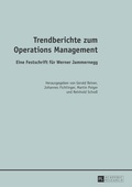 Cover: Trendberichte zum Operations Management - Peter Lang Verlag
