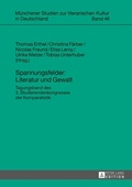 Cover: Spannungsfelder: Literatur und Gewalt - Peter Lang Verlag