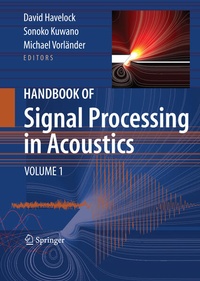 Enlarge image Cover: Handbook of Signal Processing in Acoustics - Springer