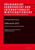 Cover: Voelkerrecht 2012 - Peter Lang Verlag