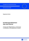 Bild: Ermittlungsma&szlig;nahmen ueber das Internet - Peter Lang Verlag
