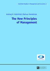 Abbildung von: The New Principles of Management - Peter Lang Verlag