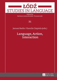 Enlarge image Cover: Language, Action, Interaction - Peter Lang Verlag