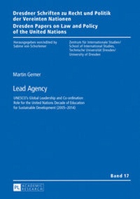 Enlarge image Cover: Lead Agency - Peter Lang Verlag