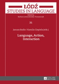 Enlarge image Cover: Language, Action, Interaction - Peter Lang Verlag