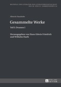 Cover: Albrecht Haushofer: Gesammelte Werke - Peter Lang Verlag