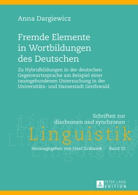 Abbildung von: Fremde Elemente in Wortbildungen des Deutschen - Peter Lang Verlag