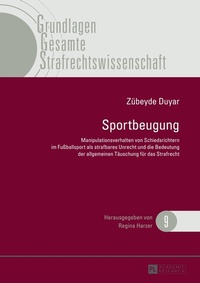Abbildung von: Sportbeugung - Peter Lang Verlag