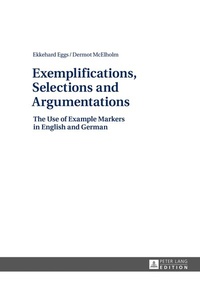 Abbildung von: Exemplifications, Selections and Argumentations - Peter Lang Verlag