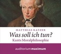 Cover: Was soll ich tun? - auditorium maximum