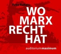 Enlarge image Cover: Wo Marx Recht hat - auditorium maximum