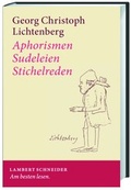 Cover: Aphorismen - Sudeleien - Sticheleien - Lambert Schneider in Herder