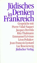 Cover: J&uuml;disches Denken in Frankreich - J&uuml;discher Verlag im Suhrkamp Verlag