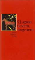 Cover: Gestern, vorgestern - J&uuml;discher Verlag im Suhrkamp Verlag
