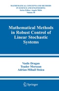 Cover: Mathematical Methods in Robust Control of Linear Stochastic Systems - Springer
