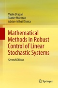 Cover: Mathematical Methods in Robust Control of Linear Stochastic Systems - Springer