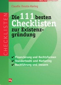 Cover: Die 111 besten Checklisten zur Existenzgr&uuml;ndung - mi-Wirtschaftsbuch