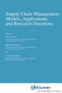Cover: Supply Chain Management: Models, Applications, and Research Directions - Springer