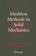 Cover: Meshless Methods in Solid Mechanics - Springer