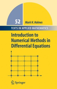 Enlarge image Cover: Introduction to Numerical Methods in Differential Equations - Springer Science+Business Media