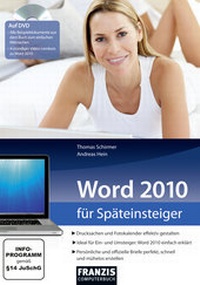Abbildung von: Word 2010 für Späteinsteiger - FRANZIS GmbH