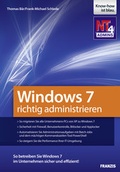 Cover: Windows 7 richtig administrieren - FRANZIS GmbH
