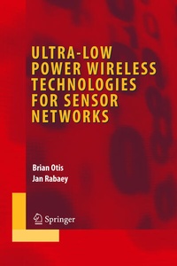 Enlarge image Cover: Ultra-Low Power Wireless Technologies for Sensor Networks - Springer
