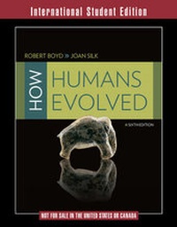 Enlarge image Cover: How Humans Evolved - WW Norton & Co