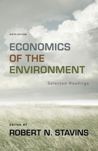 Enlarge image Cover: Economics of the Environment - WW Norton & Co