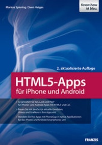 Enlarge image Cover: HTML5-Apps für iPhone und Android - FRANZIS GmbH
