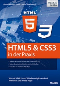 Enlarge image Cover: HTML5 & CSS3 in der Praxis - FRANZIS GmbH