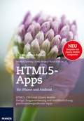 Cover: HTML5-Apps f&uuml;r iPhone und Android - FRANZIS GmbH